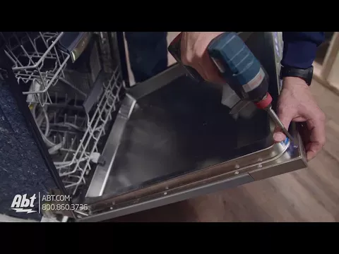 How To: Bosch Dishwasher Panel Installation