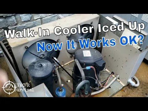 Walk-In Cooler Iced Up Now It Works Ok